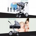 X  Design  12 Inch  Inflated  Tire  Baby  Stroller 5