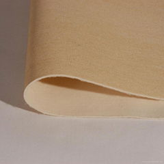 Singed Aramide needle felt filter cloth media