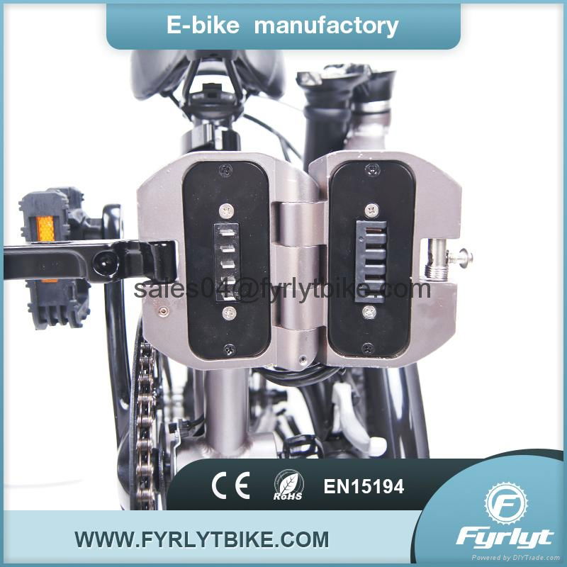 16'' Electric folding bike 4