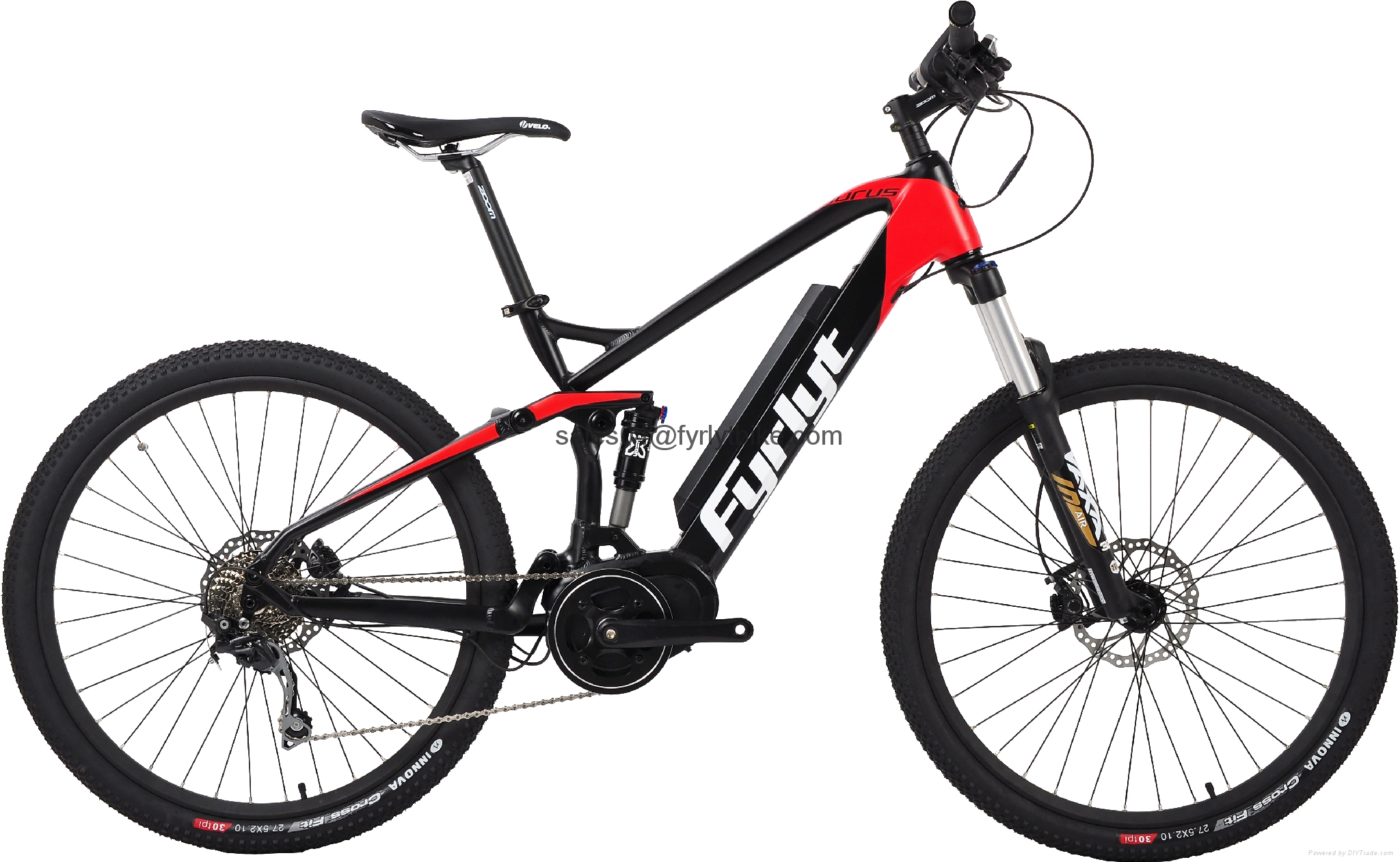 27.5'' Bafang MidDrive Dual Suspension Electric Bike MMFS700