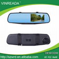 4.3" Rearview Mirror Full 1080P HD Car