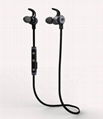 Sports Metallic Bluetooth Headset with