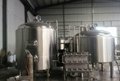 2000L Commercial  dimple jacket  brewing system 4