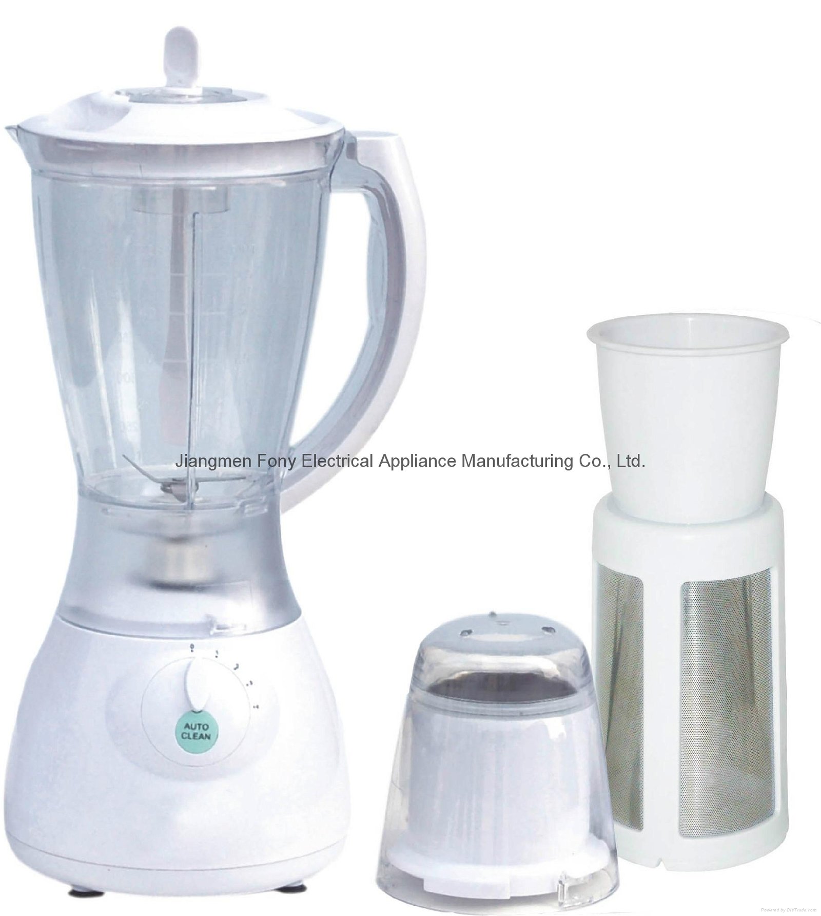Hot sell 1.5L 3 in 1 unbreakable blender with filter 2