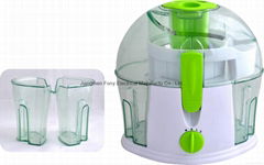 2 speeds ABS juicer separates juice from pulp