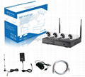 DIGICAM CCTV 4CH Wireless NVR KIT 1.0MP 1.3MP 2.0MP WiFi IP Camera Kit 1