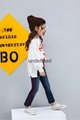 Boot Cut Jeans For Girls Ripped Children's Clothing OEM 3