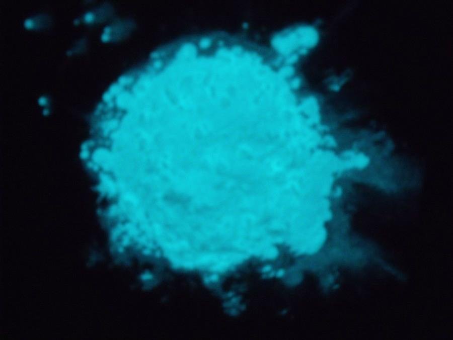 Blue-green brightness powder Screen printing photoluminescent pigment Long after 4