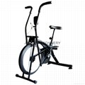 Inflatable pedal crossfit exercise air bike for elderly with hart rate sensor 2