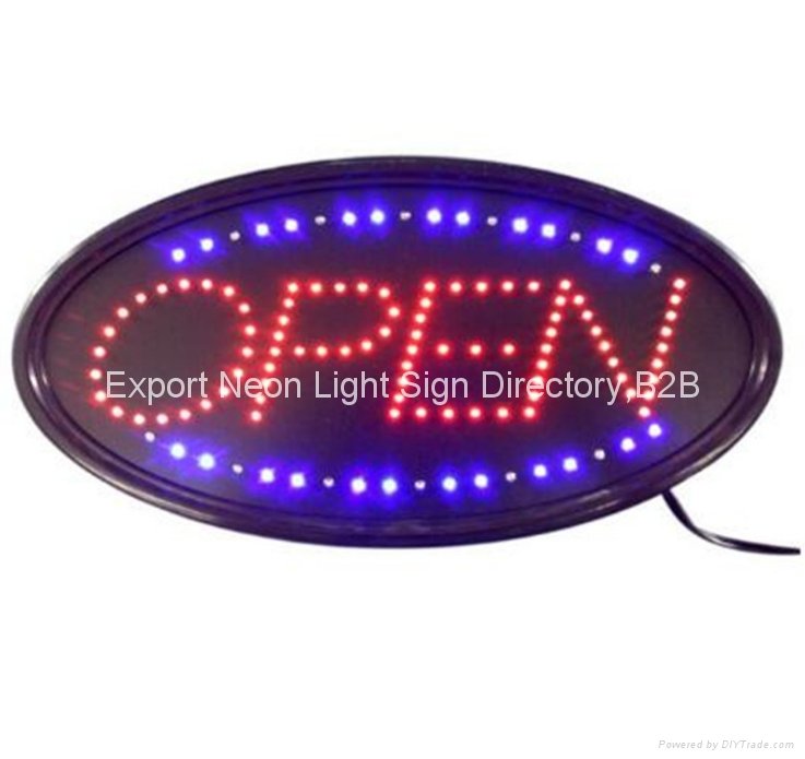 Flash Led Open Neon Signs 2