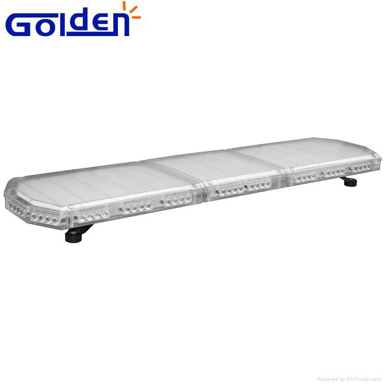 Low profile slim strobe warning led light bar 2