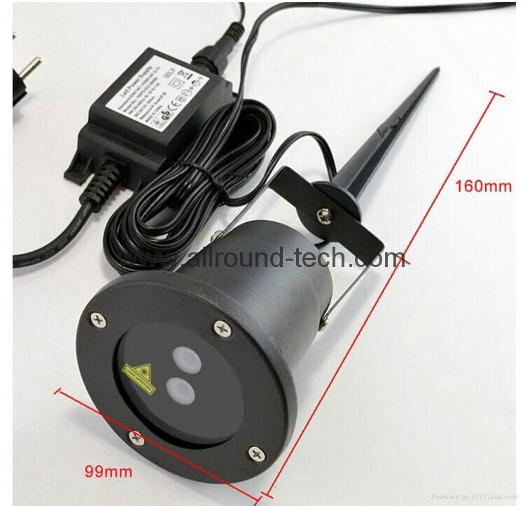 LED laser garden light RG 6w IP65 CE ROHS