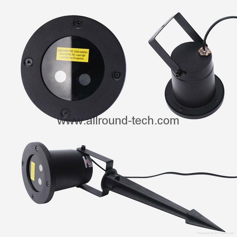 LED laser garden light RG 6w IP65 CE ROHS 3