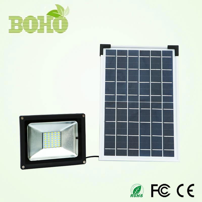 5W led light with pir motion sensor outdoor solar led flood light 4