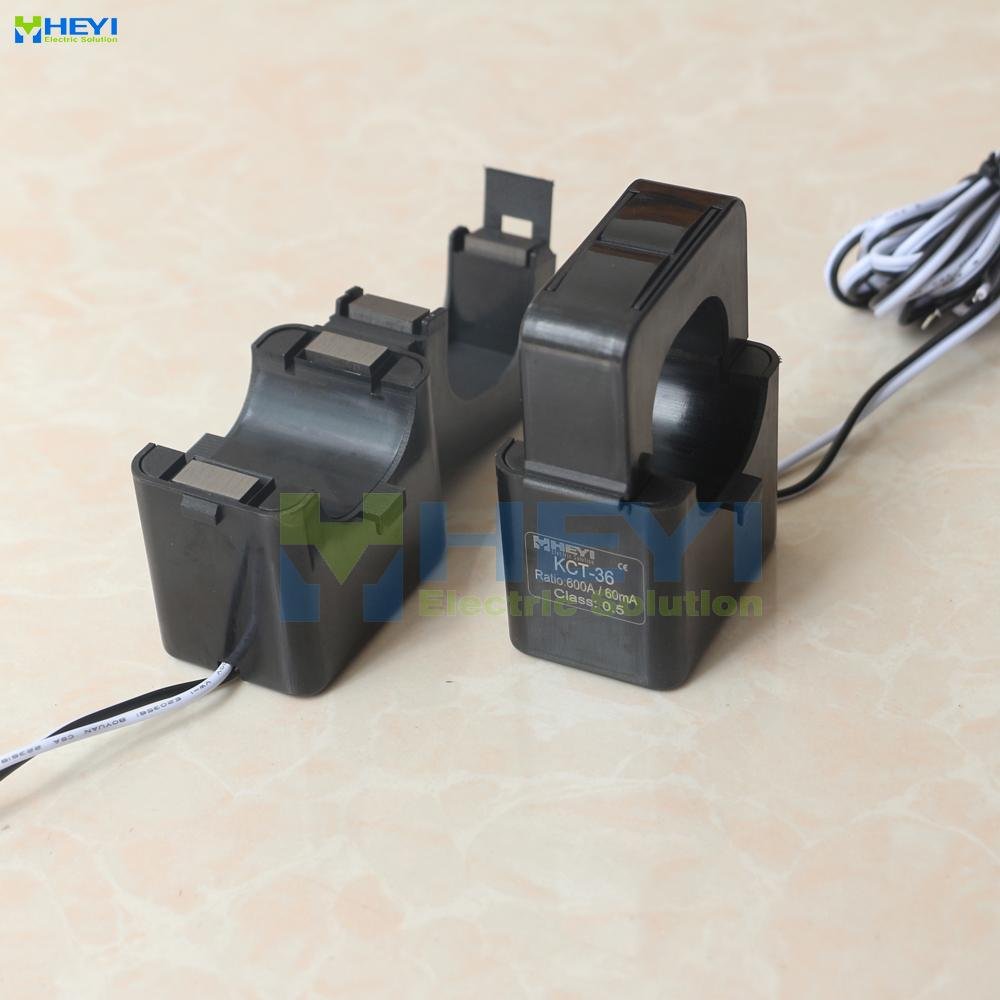 HEYI Split core current transformer KCT 5A-630A mA or mV output clamp on CTs 5
