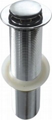 Cupc Bathroom Basin Sink Drain Pop up Drainer with Overflow Stainless Steel Pipe