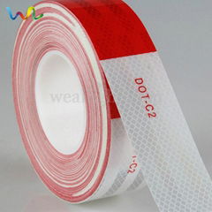 Red And White Reflective Tape For Trailers