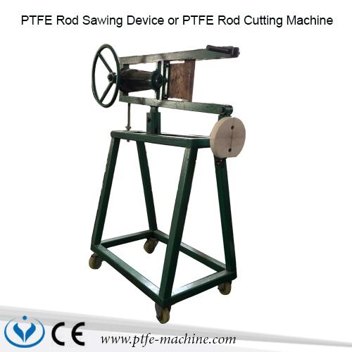 PTFE Rod Sawing Device or PTFE Rod Cutting Machine