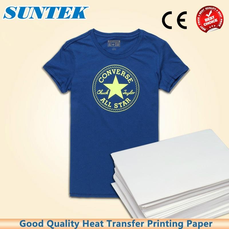 A4 Dark Light Colour T-Shirt Inkjet Laser Heat Transfer Paper