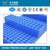 High quality flat top design Injection molding three-foot pallet for printing