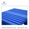 Special use in printing industry plastic printing pallet press pallet 5