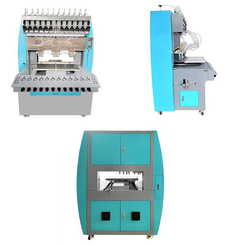 multicolor soft pvc rubber label making machine/Machinery 4