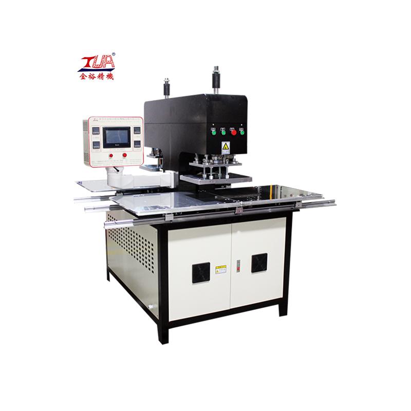 Full Automatic clothing silicone 3d embossing machine 3