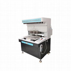 jinyu automatic glue dispenser machine for rubber logo patches