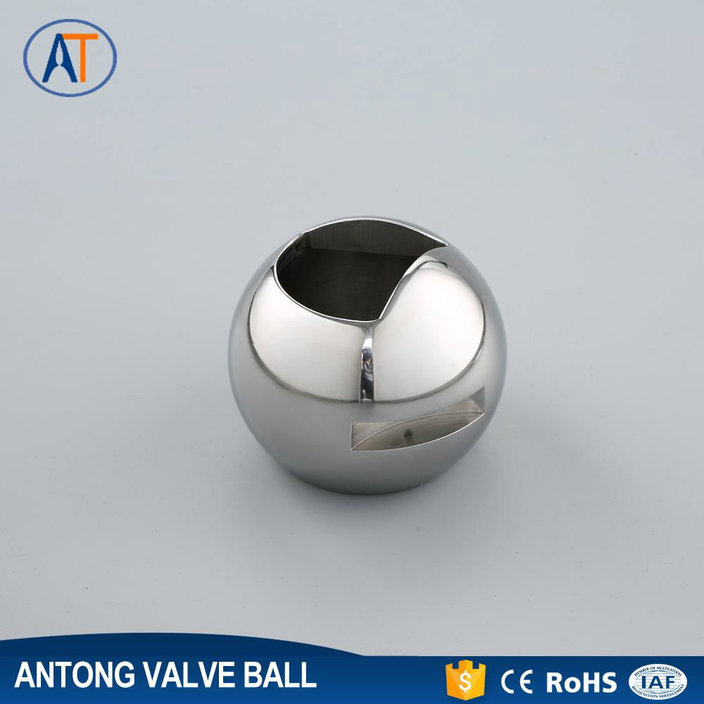 2017 high quality stainless steel v-shaped ball  with all types 4