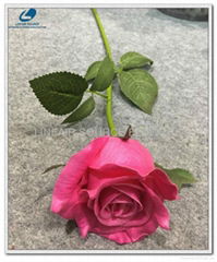 Artificial flowers real touch flowers single stem Rose