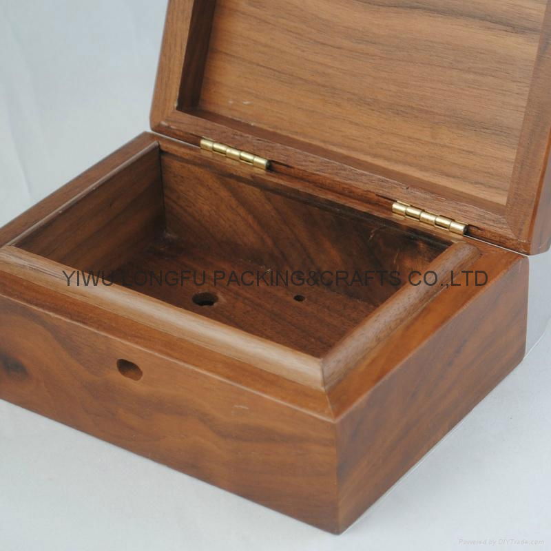 Custom factory Antique Gift Box creative Cordyceps health care products box wood 3