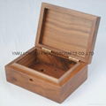 Custom factory Antique Gift Box creative Cordyceps health care products box wood 4