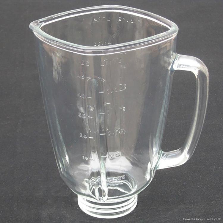 factory direct high quality replacement spare part glass blender jar 5