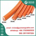 Single Core 150mm2 H01N2-E Black Rubber Insulated Welding Cable BS EN 50525-2-81 1