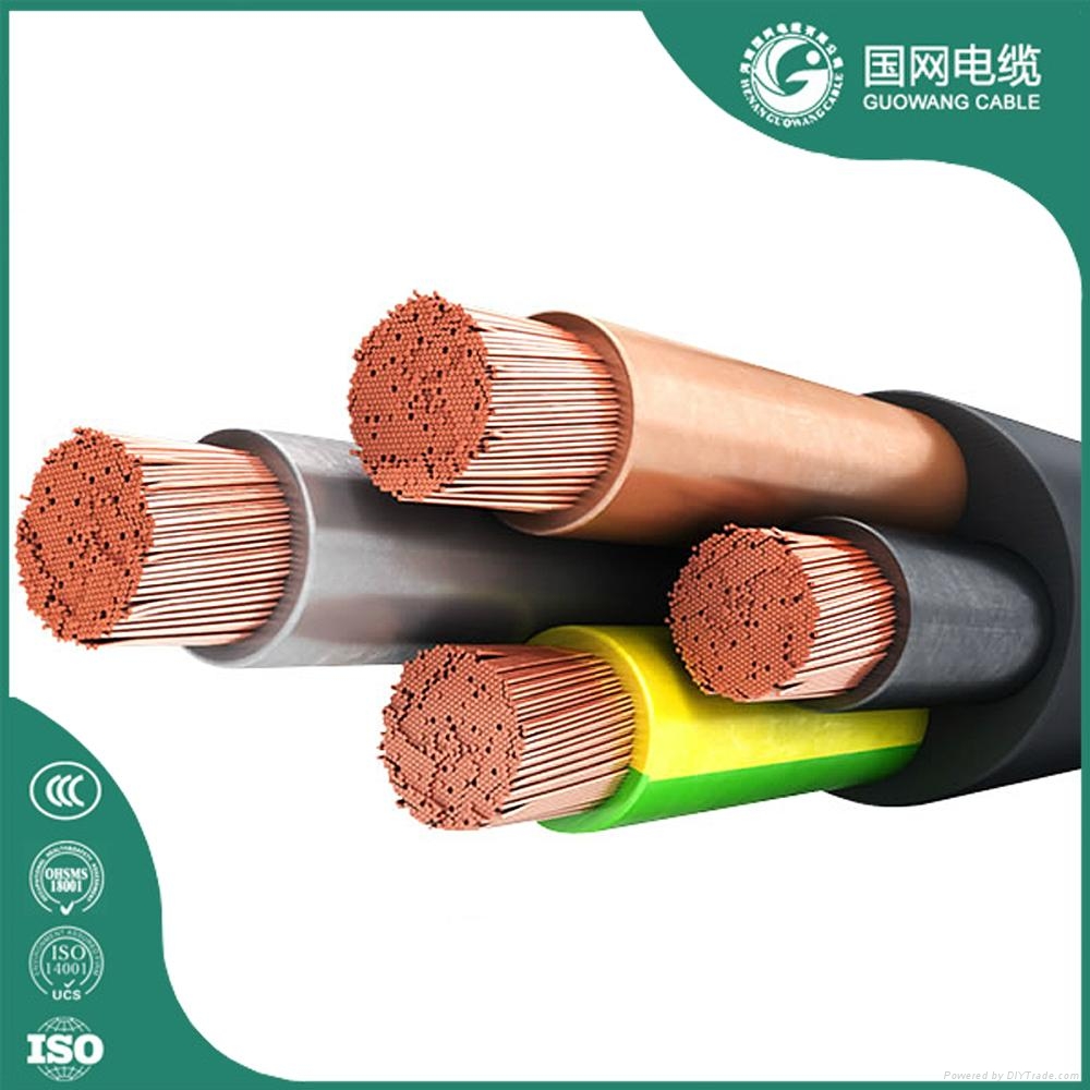 HeavyDuty Trailing Rubber Power Supply Cable 5 Core 50 mm H07RNF