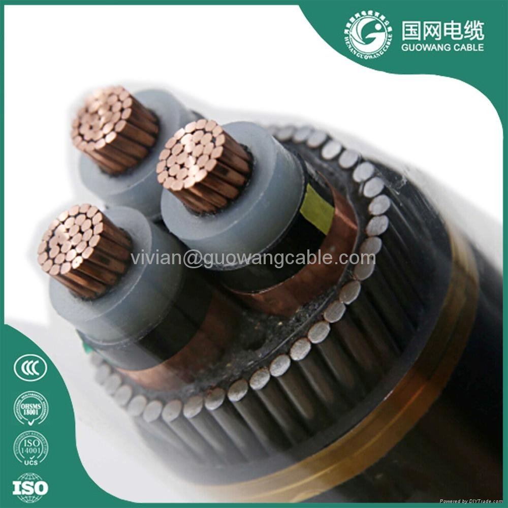 15kV MV Steel Wire Armoured Cable For Garden Prices List 3 Core 70 mm