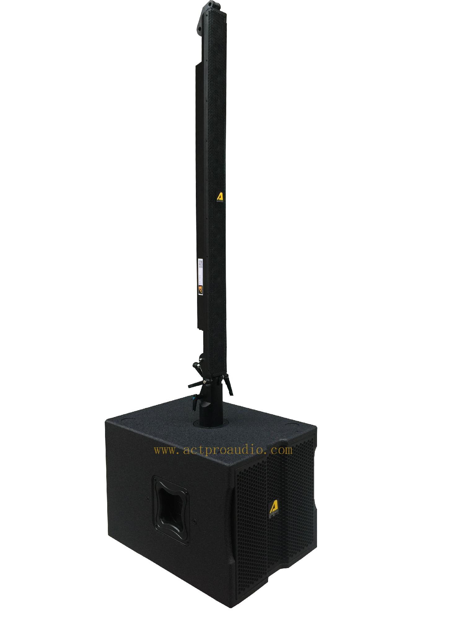 Modular line array Column speaker Actpro professional audio stage