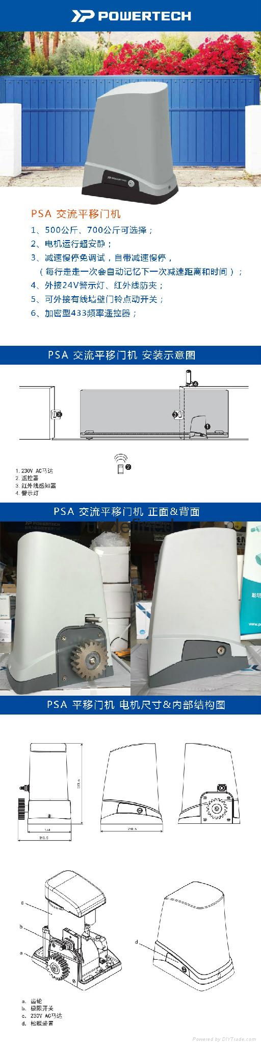 臺灣力基庭院門機 3