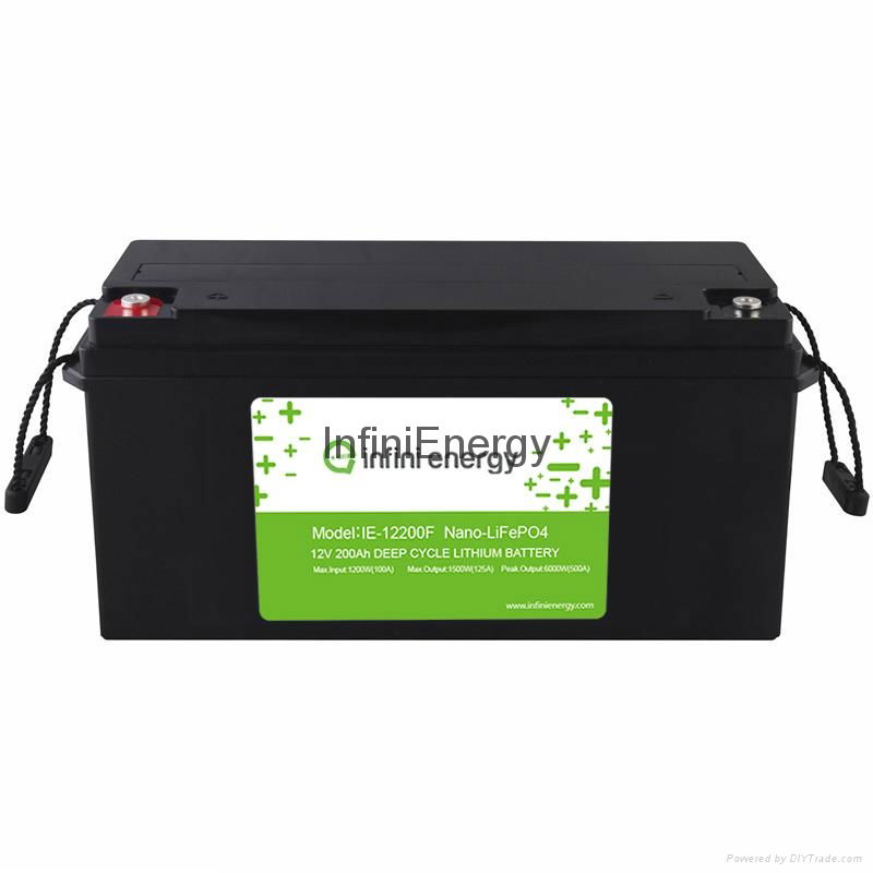 12V100Ah deep cycle lifepo4 battery 4