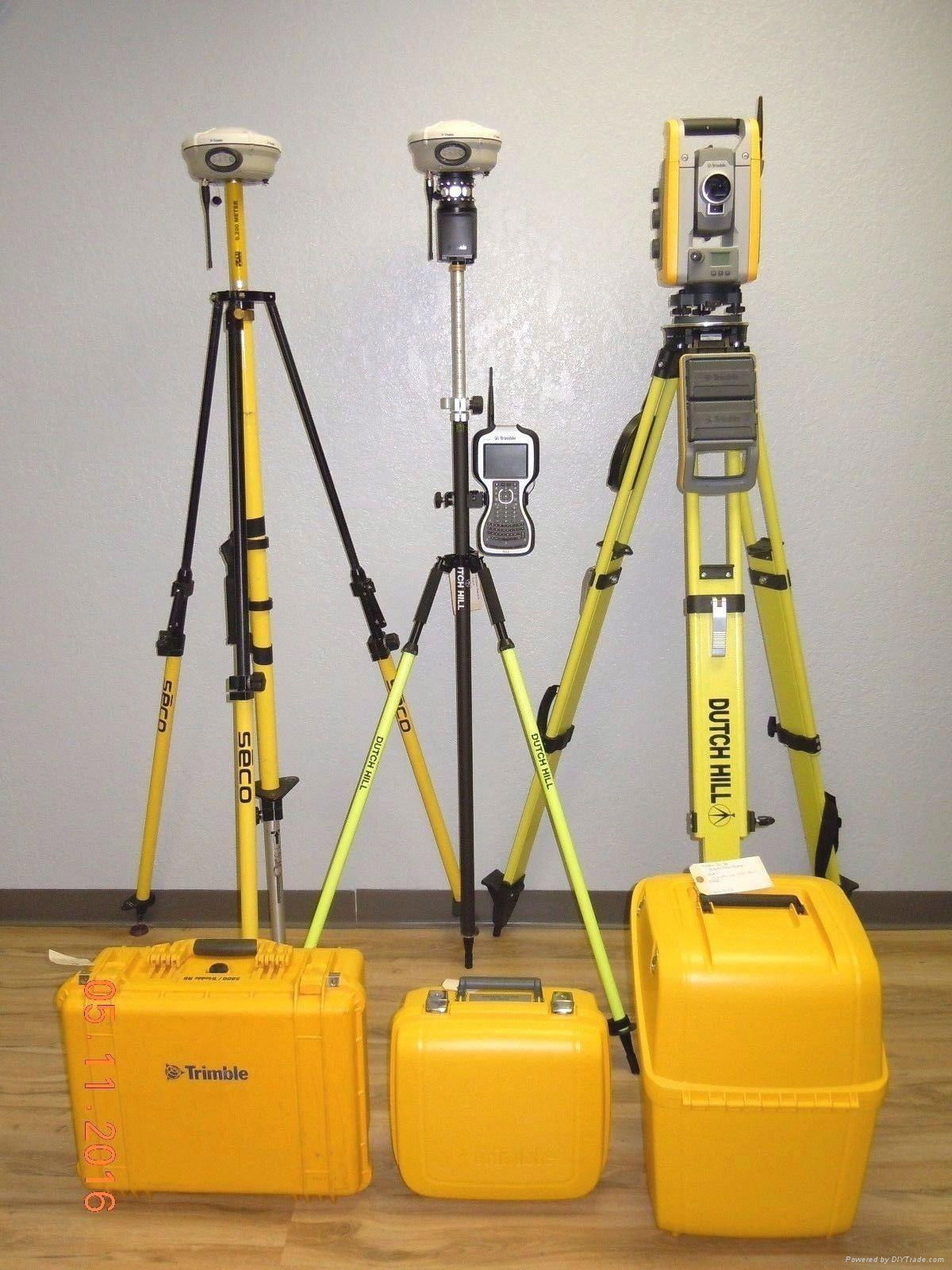 Used Trimble IS Solution S6 Robotic Total Station & R8 Model 2 GPS GNSS RTK Set 