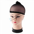 Nylon Stretch Unisex Elastic Wig Caps Glueless Hair Net Snood 1