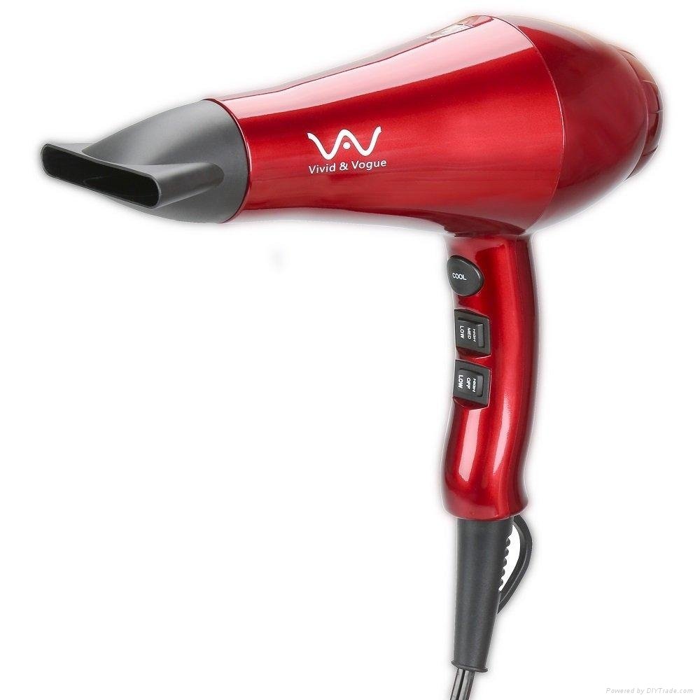  VAV 1875W Negative Ionic and IR Ceramic DC Hair Dryer with 2 Speed