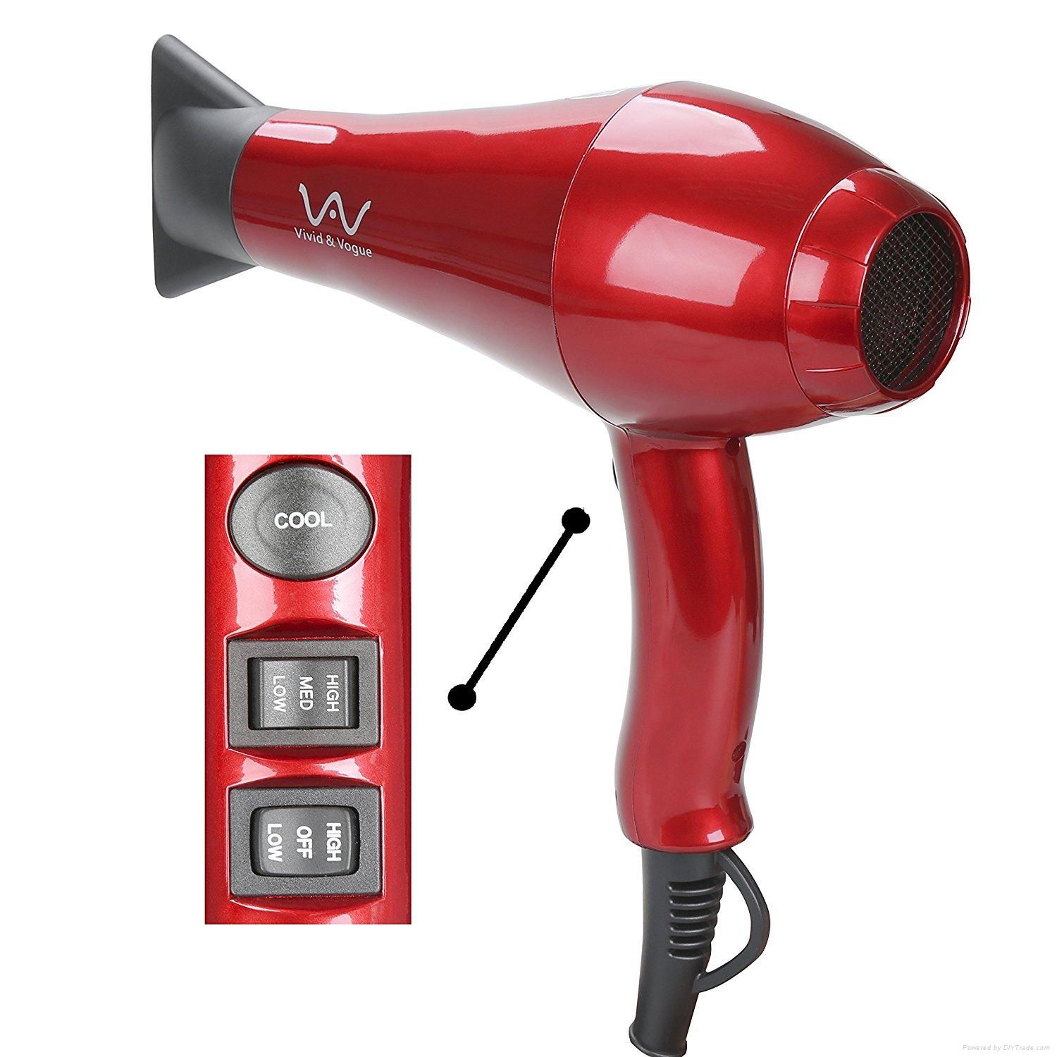  VAV 1875W Negative Ionic and IR Ceramic DC Hair Dryer with 2 Speed 2