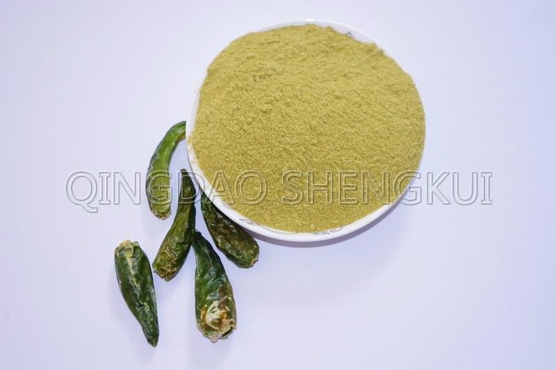 Green hot chili powder (China Manufacturer) Processed Vegetable