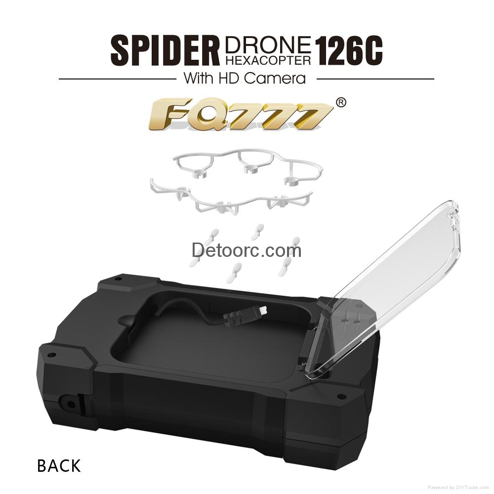 RC HEXRCOPTER 6 ROTOR WITH HD CAMERA SPIDER DRONE POCKET QUAD 5