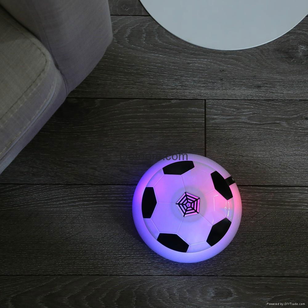 Funny LED Light Flashing Ball Toys Air Power Soccer Balls hover football gift 3