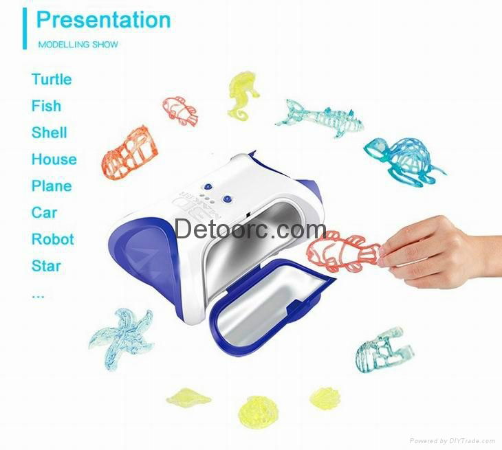 kids electronic 3d magic maker printing machine battery powered toys kids gift 2