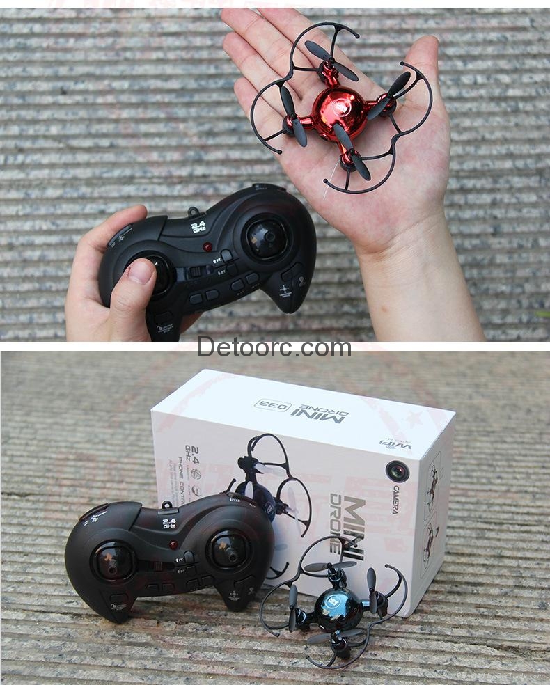 mini Drone  RC Helicopter Quadcopter with  Camera Aircraft nano Drone 2