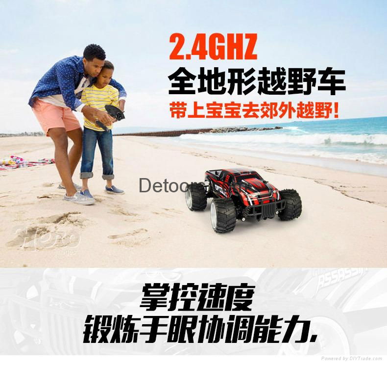 RC Racing high speed car toys 1:16 RC Car Monster Trunk Off-Road Vehicles E car 