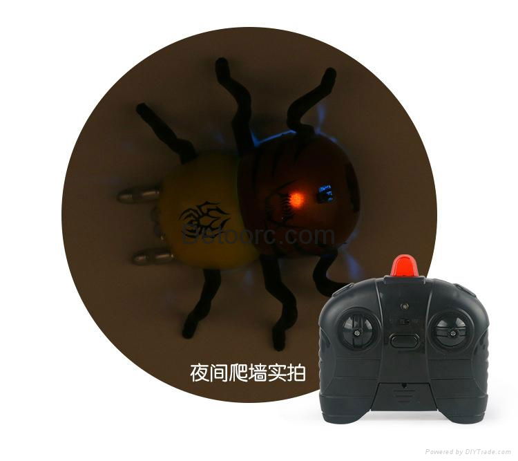  moving animal rc toys spider remote control for kids simulation toys wall climb 3